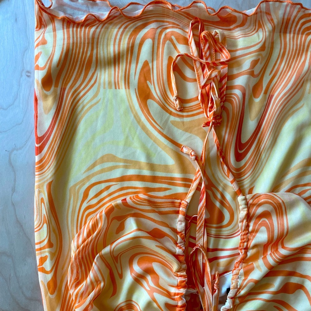Fun Tie dye Mini Dress-Small